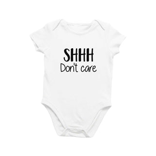 Shhh Don't Care Onesie