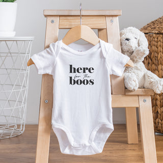 Here For The Boos Onesie