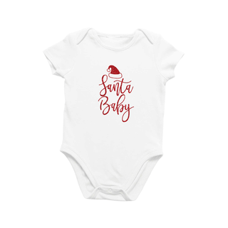 Santa Baby Red Onesie