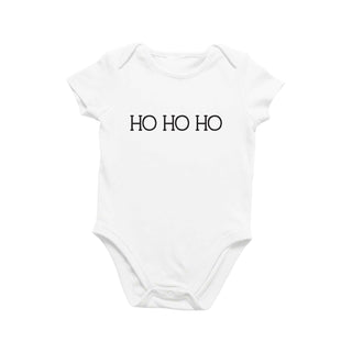 Ho Ho Ho Onesie (Black)