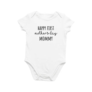 Happy First Mother's Day Mommy Onesie