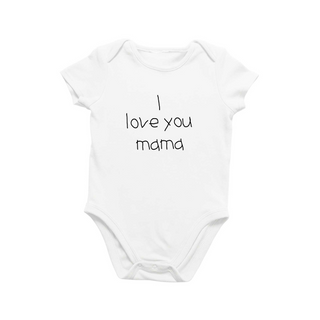 I Love You Mama Onesie