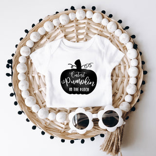 Cutest Pumpkin In The Patch Onesie