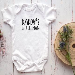 Daddy's Little Man Onesie