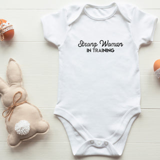 Strong Woman In Training Onesie
