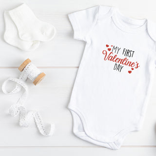 My First Valentine's Day Onesie