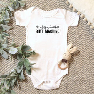 Chubby Cheeked Sh!t Machine Onesie