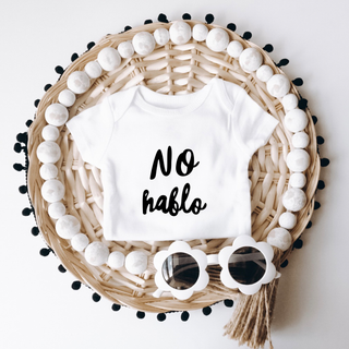 No Hablo Onesie