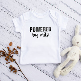Powered By Milk Onesie