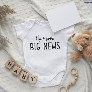New Year Big News Onesie