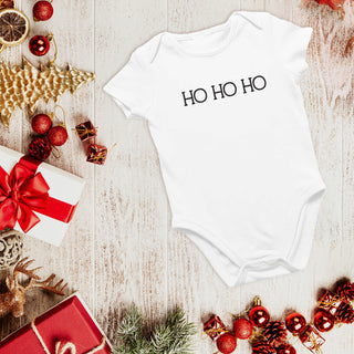 Ho Ho Ho Onesie (Black)