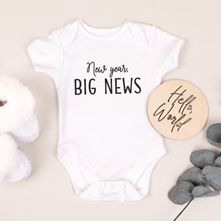 New Year Big News Onesie