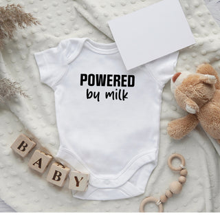 Powered By Milk Onesie