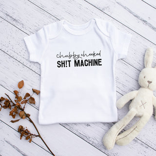 Chubby Cheeked Sh!t Machine Onesie