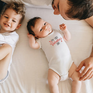 My First Valentine's Day Onesie