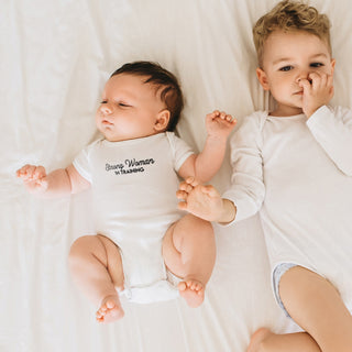 Strong Woman In Training Onesie