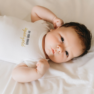 My Mom Makes Liquid Gold Onesie