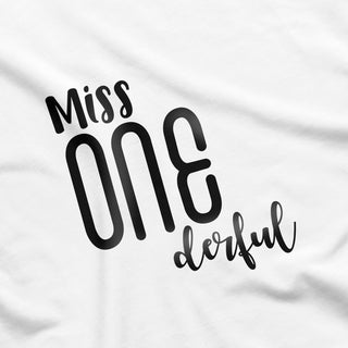 Miss One-Derful Onesie
