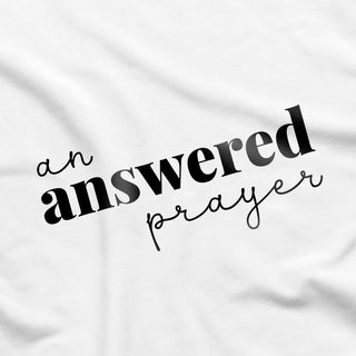 An Answered Prayer Onesie