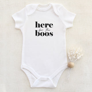 Here For The Boos Onesie