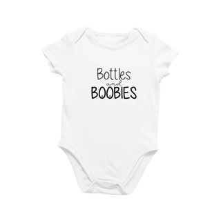 Bottles and Boobies Onesie