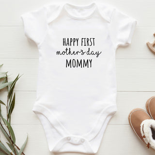 Happy First Mother's Day Mommy Onesie