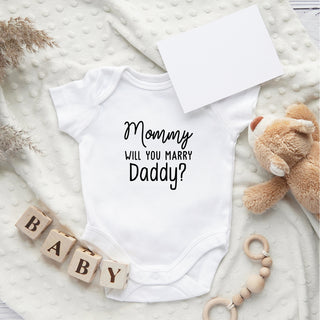 Mommy, Will You Marry Daddy? Onesie