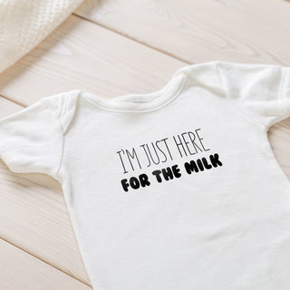 I'm Just Here For The Milk Onesie