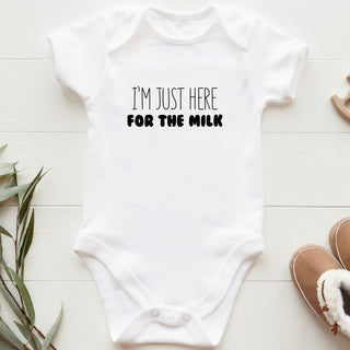 I'm Just Here For The Milk Onesie